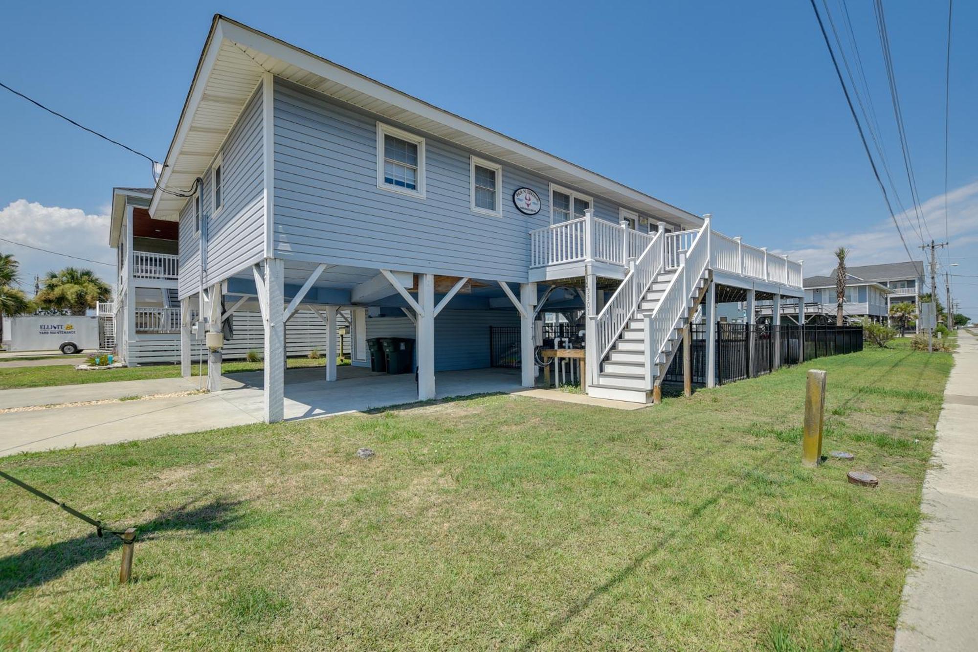Waterfront North Myrtle Beach Home With Pool And Deck Exterior foto